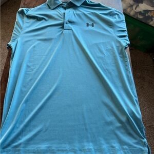 Under Armour Men's Aqua Polo Shirt
